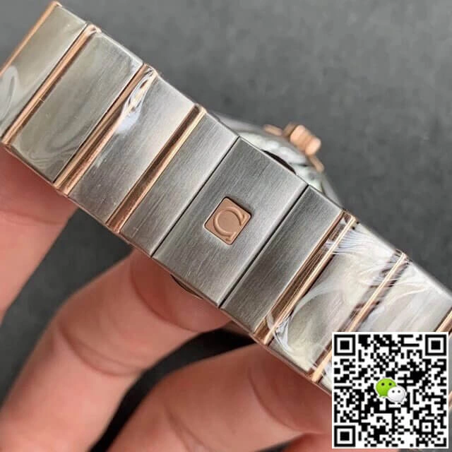 Omega Constellation 123.20.38.21.52.001 VS Factory 1:1 Best Edition Replica Watch Diamond-Set Bezel